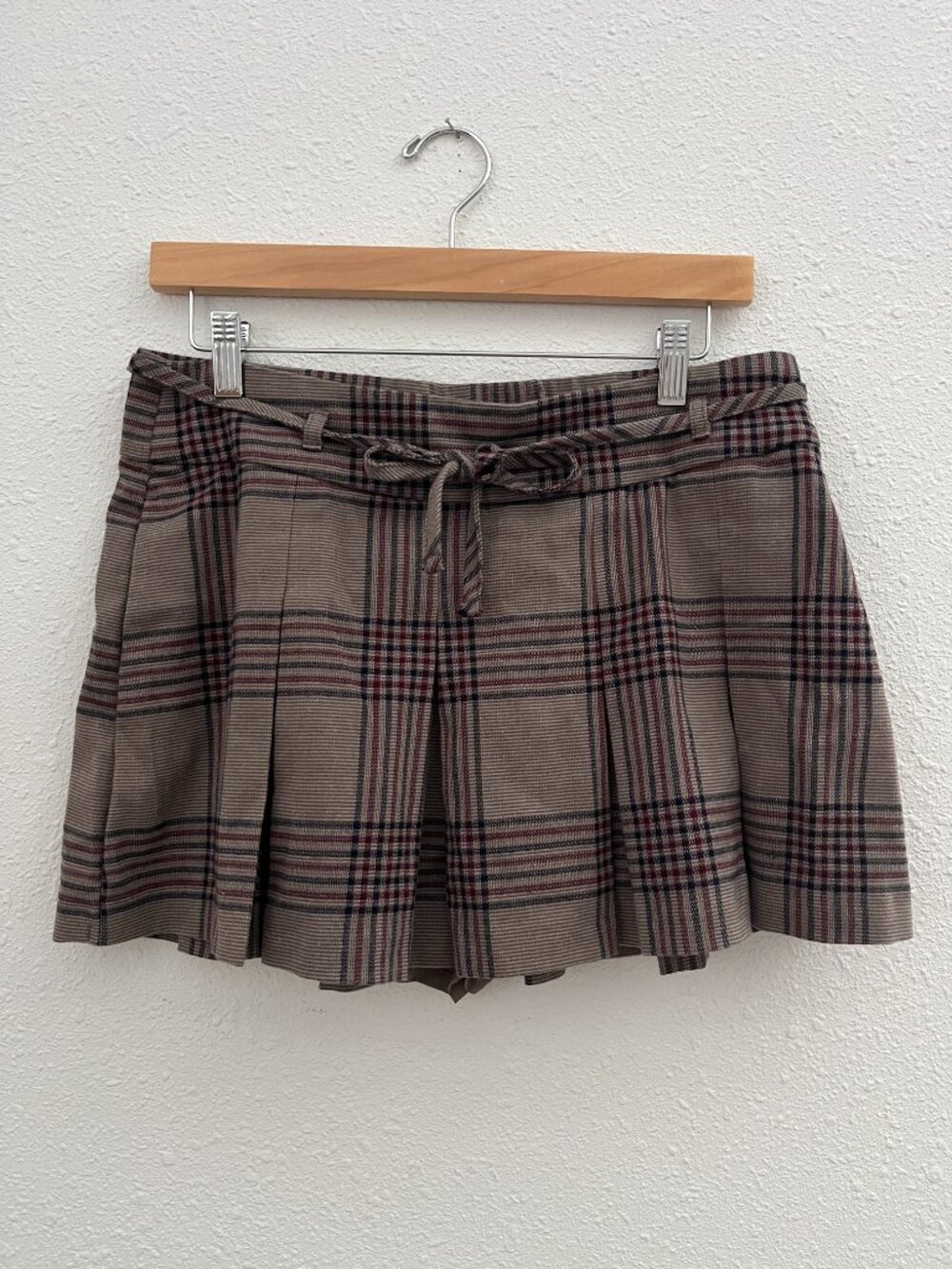 Hollister Plaid Mini Skirt